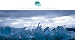 Desktop Screenshot of demanddebate.com